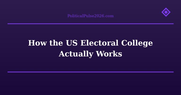 How the US Electoral College Actually Works