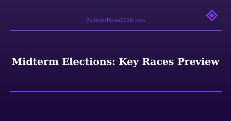 Midterm Elections: Key Races & Preview