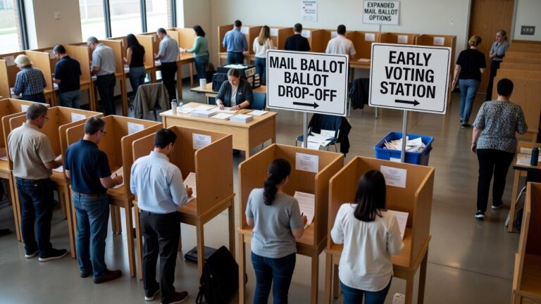 Expanding Mail Ballots Reshapes Early Voting Landscape